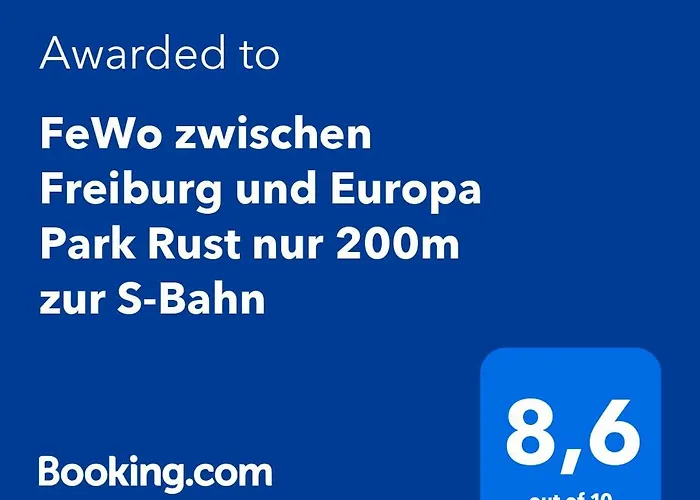 Fewo Zwischen Freiburg Und Europa Park Rust Nur 200M Zur S-Bahn
